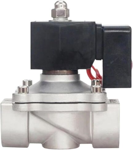 Normally Closed 1.5inch Solenoid Valve DN40 110v AC24v Stainless Steel With DIN Non Plastic Coil(2W-40B EPDM,BSP_12VDC) in Saudi Arabia