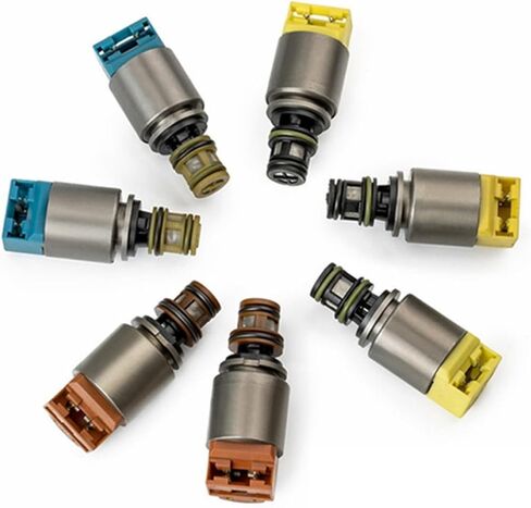 6HP21 6HP28 ZF6HP21 ZF6HP28 صمام الملف اللولبي ناقل الحركة 7 عدة متوافق مع أودي A6 A8 Q7 متوافق مع BMW X3 X5 /جاكوار/لاند روفر 6HP34 1068298046 in Saudi Arabia