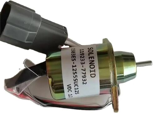 12V 119233-77932 Fuel Shut Down Solenoid Fits 3TNV88 19233-77931 For 1503ES-12S5SUC12S in Saudi Arabia