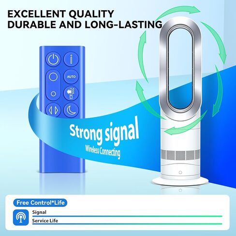 جهاز تحكم عن بعد بديل جديد مناسب لمروحة مكتب دايسون TP04 TP06 TP09 DP04 TP4B 969154-05 Pure Cool لتنقية الهواء (فضي) in Saudi Arabia