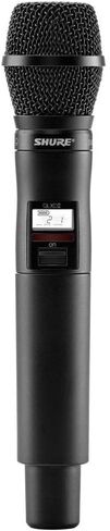 جهاز إرسال ميكروفون لاسلكي محمول باليد من Shure QLXD2/SM87 مع كبسولة SM87 (يُباع جهاز الاستقبال بشكل منفصل) - نطاق H50 in Kuwait