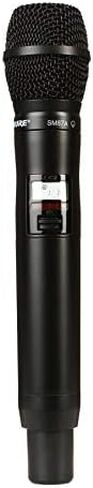 جهاز إرسال ميكروفون لاسلكي محمول باليد من Shure QLXD2/SM87 مع كبسولة SM87 (يُباع جهاز الاستقبال بشكل منفصل) - نطاق H50 in Kuwait