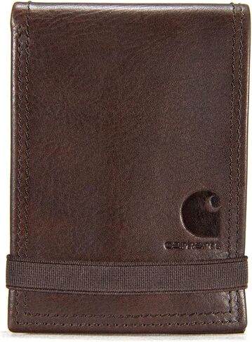 Carhartt B0000201 Men's Milled Leather Front Pocket Wallet in Saudi Arabia