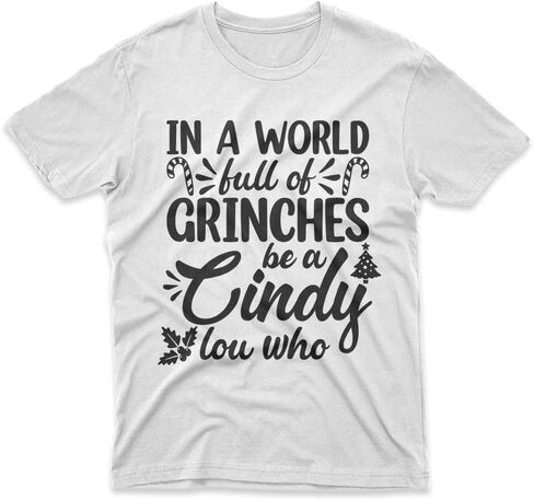In a World Full of Green Monsters be a Cindy Funny Holiday Season Christmas Sweatshirt or T-Shirt Tee in Kuwait
