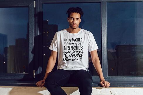In a World Full of Green Monsters be a Cindy Funny Holiday Season Christmas Sweatshirt or T-Shirt Tee in Kuwait