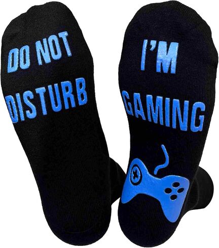Do Not Disturb I'm Gaming Socks,Birthday Gifts For Men Boy Dad Teen Boys Gamer Fathers Day Christmas in Saudi Arabia