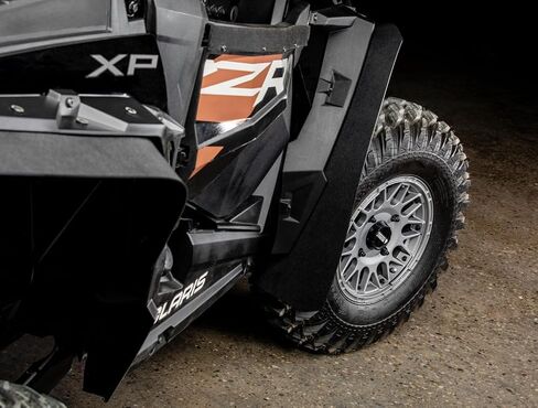 SuperATV Low Profile Fender Flares Mud Guards for 24 Different Polaris RZR Models - See Description for Full List | XP Turbo | XP 1000 | RZR 900 | RZR S | RZR Trail and Trail Premium | Made in USA in Saudi Arabia