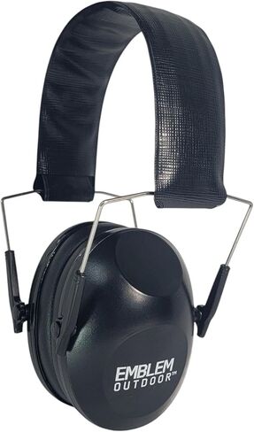 Safetac اطلاق النار حماية الأذن لنطاق السلاح. أمان حماية السمع فطائر الأذن وضوضاء إلغاء سماعات الرأس. فطائر الأذن الفعالة لتقليل الضوضاء - أسود (حزمة واحدة) in Kuwait