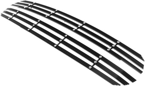 إدراج شواية من الفولاذ المقاوم للصدأ الفاخر من APS متوافق مع Ford F-150 2018 2019 2020 XL & XLT & Lariat Bar Style الجزء العلوي الرئيسي N19-A24468F in Saudi Arabia