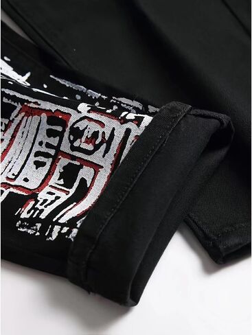 Men's Washed Slight Stretch Regular Fit Casual Jeans in Saudi Arabia