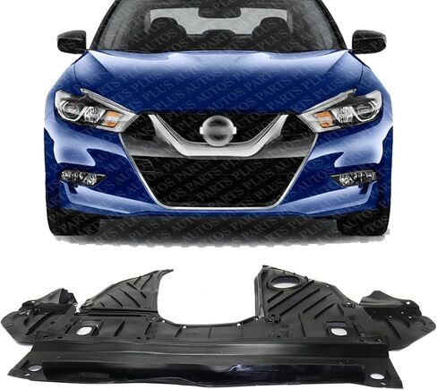 Front Engine Splash Shield Under Cover Direct Replacement Compatible with 2016-2018 Nissan Altima / 2016-2023 Nissan Maxima NI1228164 758909HS0A in Saudi Arabia