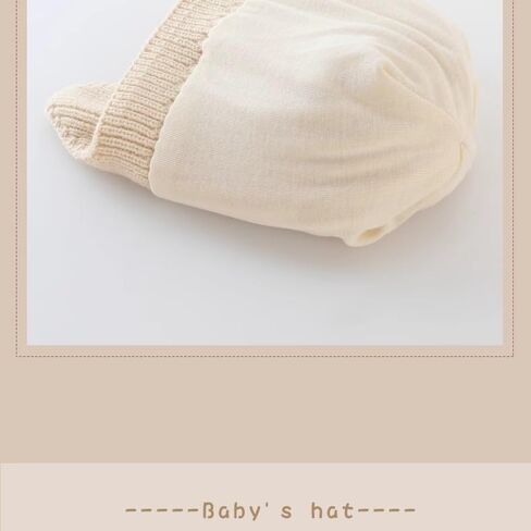Bowknot Knitted Earmuffs Hat Thick Warm Windproof Pullover Hat Suitable for Winter in Saudi Arabia