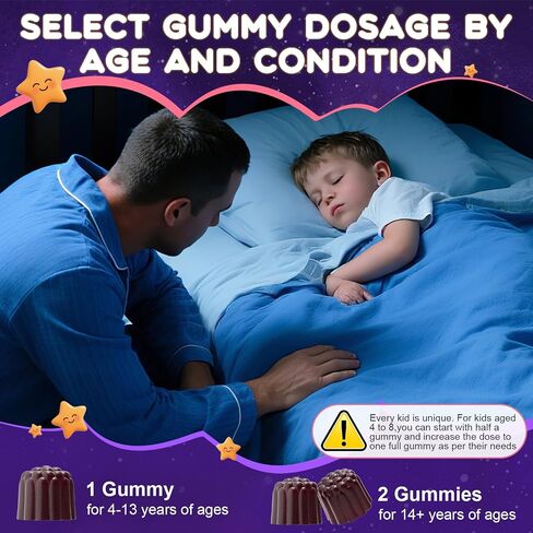 Magnesium Gummies Supplement for Kids 4+: Organic Chewable Supplement with Citrate Magnesium VitaminB6 D3 Zinc L-Theanine - Extra Strength Zzz Aid Overall Health Support for Kids(120Count) in Saudi Arabia