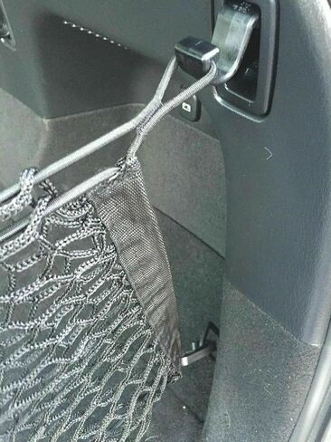 Rear Trunk Organizer Cargo Net for Mazda CX-9 2007-2023 - Envelope Style Cargo Net for SUV - Premium Mesh Elastic Car Trunk Organizer Vehicle Carrier Storage–Compatible with Mazda CX-9 in Saudi Arabia
