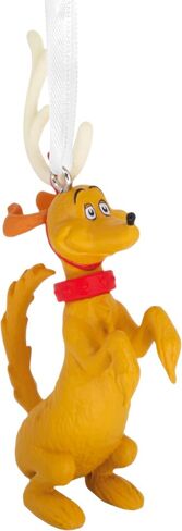 Hallmark Dr. Seuss's How The Grinch Stole Christmas! Max in Antlers Christmas Ornament, Christmas Movie Gifts in Saudi Arabia