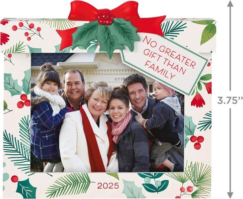 Hallmark Keepsake Christmas Ornament 2025, The Gift of Family 2025 Photo Frame in Saudi Arabia