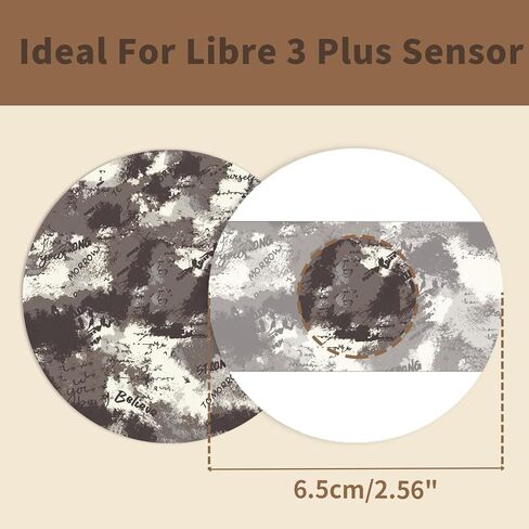 20 قطعة من أغطية مستشعر Libre 3 Plus مقاومة للماء وخالية من اللاتكس، تدوم لمدة 15 يومًا، شريط Libre 3 CGM، 5 تصميمات للمهرجانات، مسامية ولا تسبب الحساسية in Kuwait