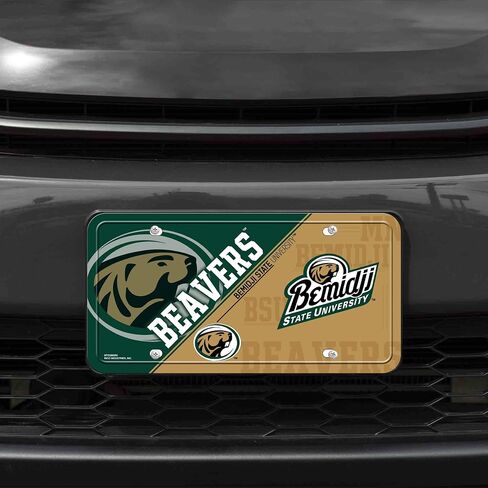 Rico Industries NCAA Alabama Crimson Tide Zebra Metal Auto Tag 8.5" x 11" - Great for Truck/Car/SUV in Saudi Arabia