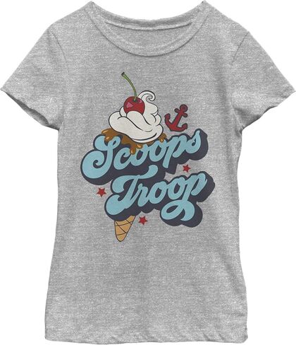 Fifth Sun Stranger Things Scoops Troops Girls Short Sleeve Tee Shirt in Saudi Arabia