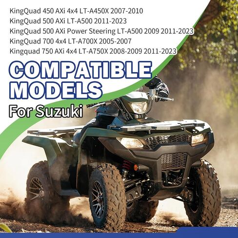 4 قطعة وصلة كروية أمامية علوية + سفلية A-Arm لسوزوكي Kingquad 450 500 700 750 2005-2023 51210-31G10 in Saudi Arabia