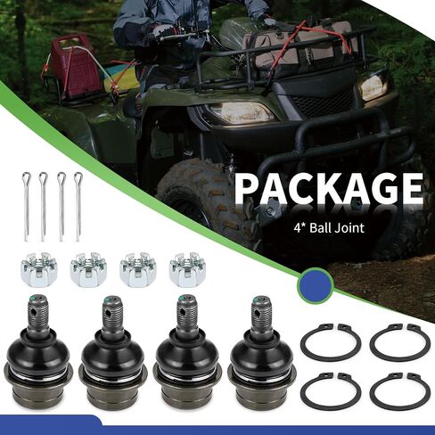 4 قطعة وصلة كروية أمامية علوية + سفلية A-Arm لسوزوكي Kingquad 450 500 700 750 2005-2023 51210-31G10 in Saudi Arabia