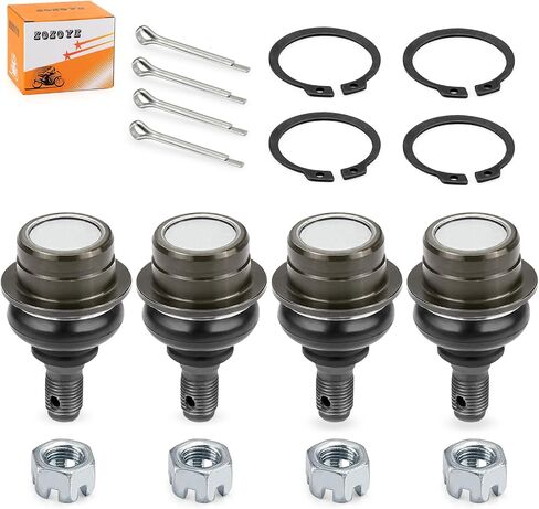 4 قطعة وصلة كروية أمامية علوية + سفلية A-Arm لسوزوكي Kingquad 450 500 700 750 2005-2023 51210-31G10 in Saudi Arabia