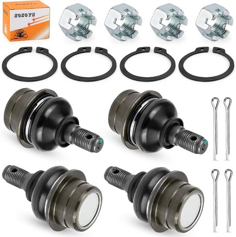 4 قطعة وصلة كروية أمامية علوية + سفلية A-Arm لسوزوكي Kingquad 450 500 700 750 2005-2023 51210-31G10 in Saudi Arabia