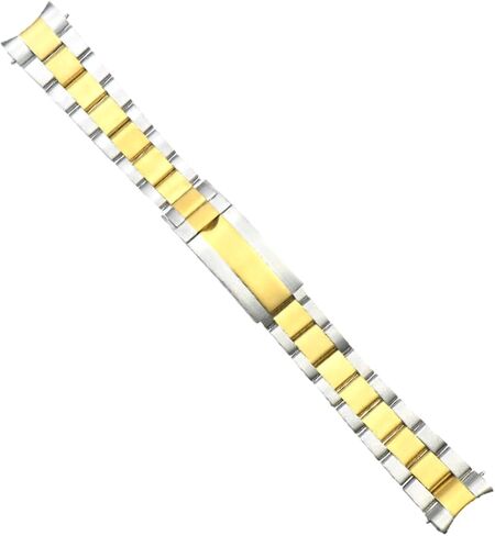 Ewatchparts 20mm Steel Gold Two Tone Oyster Watch Band Compatible With Rolex Submariner 116613 116613LB in Saudi Arabia