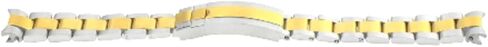 Ewatchparts 20mm Steel Gold Two Tone Oyster Watch Band Compatible With Rolex Submariner 116613 116613LB in Saudi Arabia
