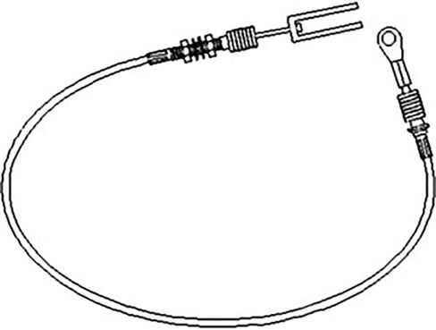 RAParts 3595763M91 Tractor Hand Brake Cable 360 375 383 390 398 Fits Massey Ferguson 360 in Saudi Arabia