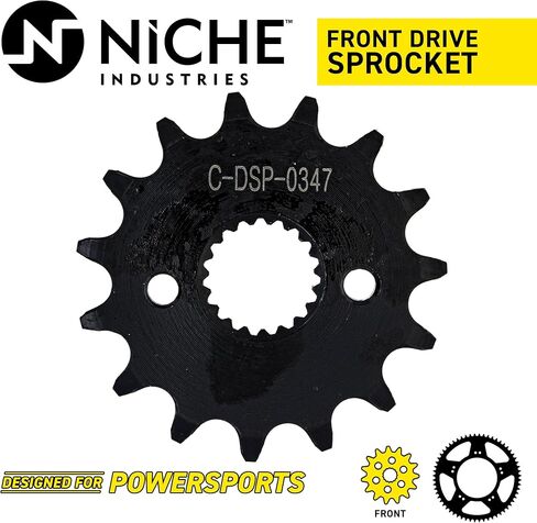 NICHE 420 Pitch 15 Tooth Front Drive Sprocket for Honda CRF150R 23801-KSE-670 in Saudi Arabia