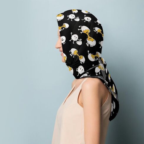 Women's Lightweight Fashion Silk Neckerchief, Casual Fashion Hair Wraps Scarf in Saudi Arabia