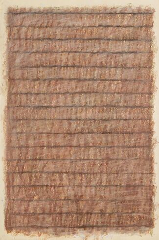 Unkown Artist, Red and Brown Pastel on paper, signed and dated in Saudi Arabia