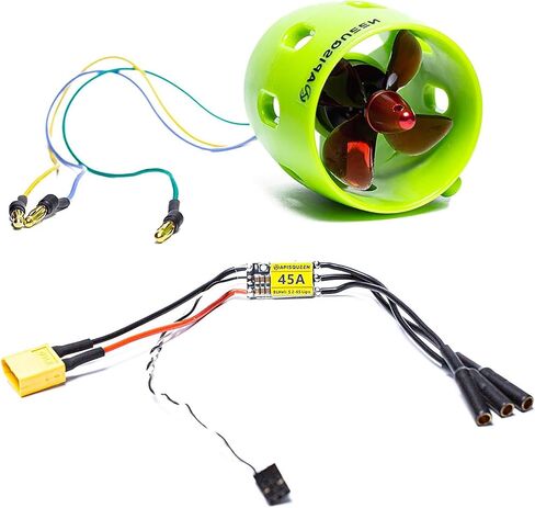 12V~16V U01 Set Underwater Thruster,with ESC and RC,2Kg Thrust Brushless Underwater Subsea Thruster/Propeller for ROV Boat in Kuwait