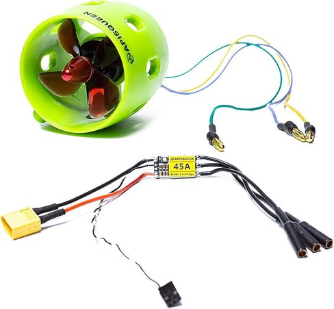 12V~16V U01 Set Underwater Thruster,with ESC and RC,2Kg Thrust Brushless Underwater Subsea Thruster/Propeller for ROV Boat in Kuwait