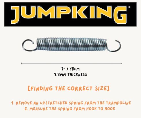 JumpKing SP7-S20 7" Trampoline Spring (Set of 20) in Kuwait