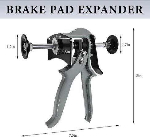 24300 Speedy Brake Pad Spreader, Disc Brake Pad Separator Tool for Single/Dual Piston Caliper, Heavy Duty Caliper Compression Tool Compatible with Most Cars & Light Trucks in Saudi Arabia
