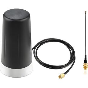 Meshtastic High Gain 915MHz LoRa Whip Antenna, 17cm 10dBi Long Range SMA Male Omni Antenna for ESP32 LoRa V3 RAK Development Board 915MHz LoRa Module with 15cm IPEX Extension Cable (2 Sets), Slinkdsco in Kuwait