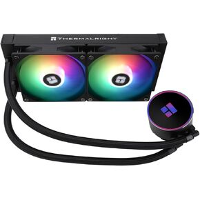 Thermalright Frozen Magic 360 Black ARGB V2 CPU Aio Cooler, Triple High-Performance PWM Fans with 1600RPM, for Intel LGA1150/1151//1200/2011/ 1700&AMD:AM4/AM5, PC Cooler Aio, 240 Liquid Cooling Row in Kuwait