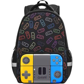 حقيبة ظهر للأولاد للمدرسة، حقيبة ظهر للألعاب للأولاد والأطفال، حقيبة كتب للأولاد لطلاب المدارس الابتدائية المتوسطة، حقيبة كتب لألعاب الفيديو للصبي والأطفال في سن المراهقة من 6 إلى 14،17 بوصة in Kuwait