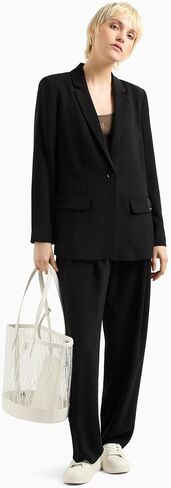 Armani Exchange Women's Icon Patch Blazer in Saudi Arabia