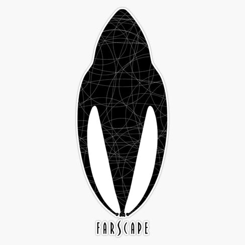 ملصق فينيل مغناطيسي من MAGNET Farscape Moya ملصق مغناطيسي 5 بوصات in Saudi Arabia