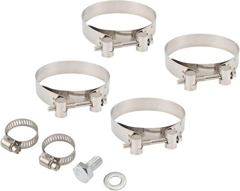 مجموعة مدخل الهواء البارد مع فلتر درع الحرارة لـ 1991-2001 Cherokee 4.0L L6، 1991-2001 Cherokee XJ 2.5L L4 (أحمر) in Kuwait