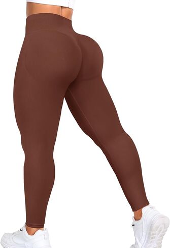 Scrunch Butt Lifting Leggings for Women Seamless Workout Leggings Mid Low Waist Impact Gym Yoga Pants Tummy Control in Kuwait