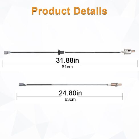 المنبع المنبع نسبة الهواء إلى الوقود الأكسجين O2 الاستشعار متوافق مع لكزس LS460 2007 2008 4.6L V8 لكزس LS460 2009 4.6L V8 RWD استبدال مستشعر الأكسجين ل234-9052 234-9058 234-4515 in Saudi Arabia