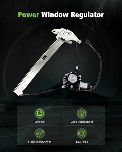 SCITOO Front Left Power Window Regulator with Motor Fit for 1995-1999 for Toyota for Avalon,741-912 in Kuwait