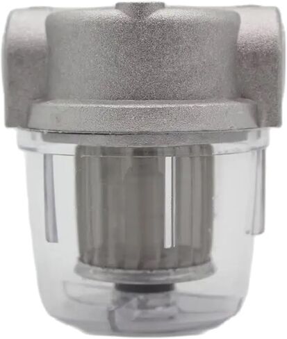 Oil filter for oil burner Transparent P.C. Cup 1/4" 3/8" Small Diesel Fuel Filter for Boiler 25L/H(3 of 8 inch filter) in Saudi Arabia