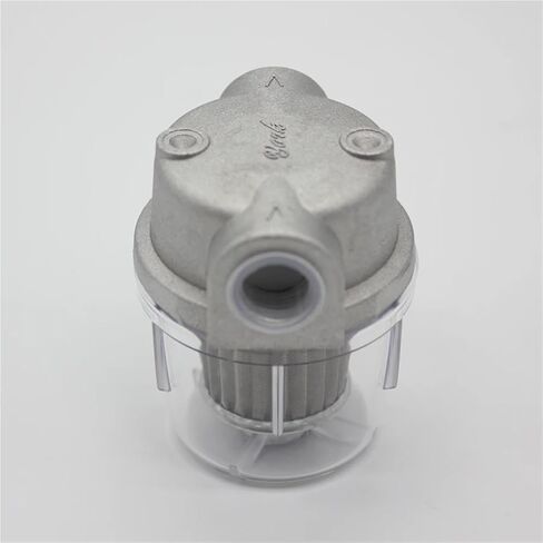 Oil filter for oil burner Transparent P.C. Cup 1/4" 3/8" Small Diesel Fuel Filter for Boiler 25L/H(3 of 8 inch filter) in Saudi Arabia