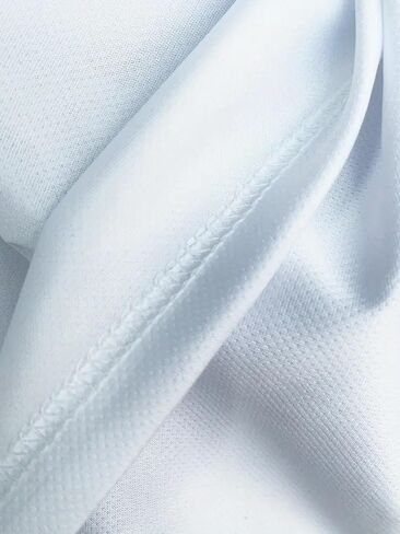 Mens T Shirt - Short Sleeve Crew Neck Soft Fitted Tees Quick Dry Classic White Tshirts in Saudi Arabia