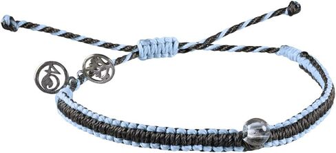 سوار مجدول من 4Ocean Coral Gardeners - يزيل رطلًا واحدًا من بلاستيك المحيط - قابل للتعديل، للجنسين، مصنوع يدويًا من مواد معاد تدويرها - يدعم الحفاظ على الشعاب المرجانية in Kuwait
